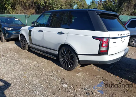 2017 Land Rover Range Rover 5.0L V8 Supercharged из США, поврежденный, VIN SALGS2FE5HA336720